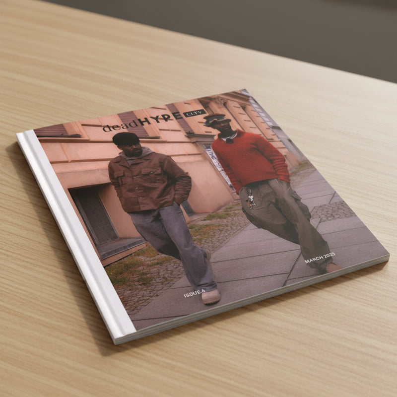 Two individuals walking on a street with 'deadHYPE CLTV' branding.