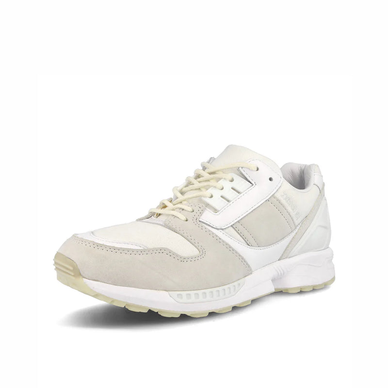 Beige and white adidas ZX 8000 Friends & Family sneaker on a white background